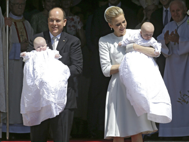 Les jumeaux princiers ont été baptisés dimanche à Monaco