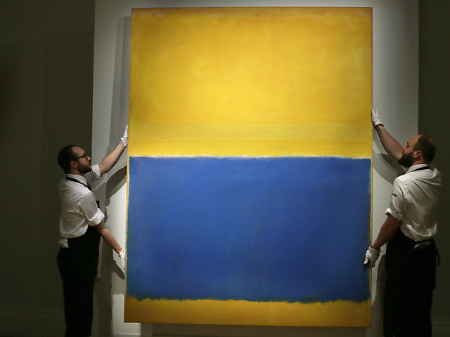 Un Rothko adjugé près de 82 millions de dollars à New York