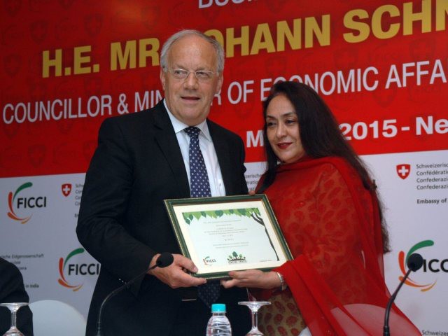 En Inde, Johann Schneider-Ammann a plaidé pour l'innovation