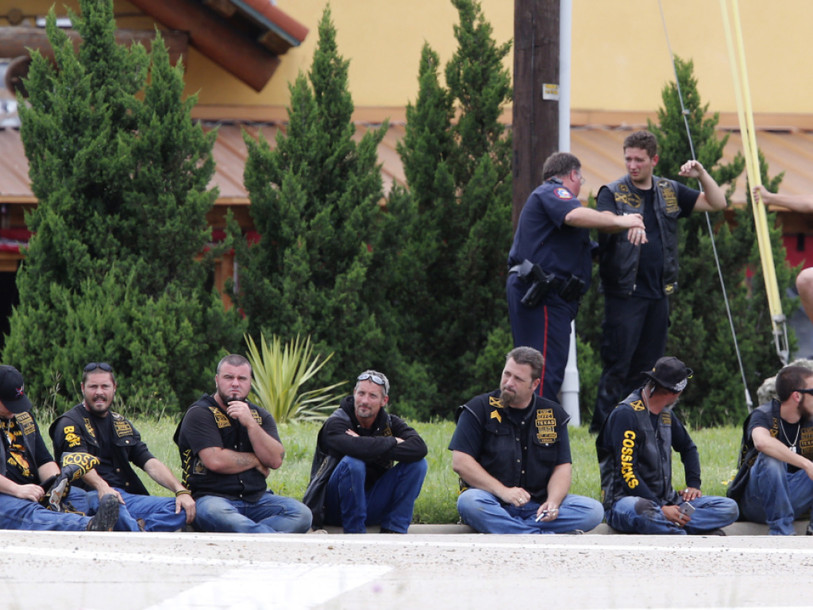 La fusillade à Waco due au passage d'une moto sur un pied
