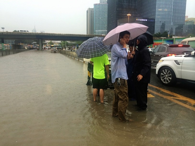 Pluies torrentielles en Chine: au moins 35 morts et des disparus