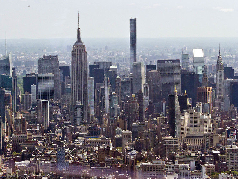 Inauguration de l'observatoire du World Trade Center à New York