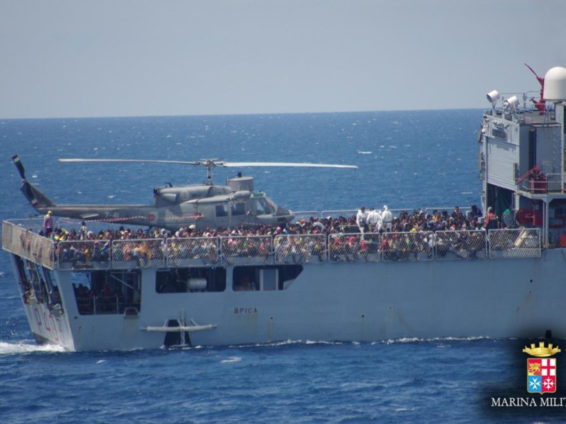 Plus de 5000 migrants secourus depuis vendredi en Méditerranée
