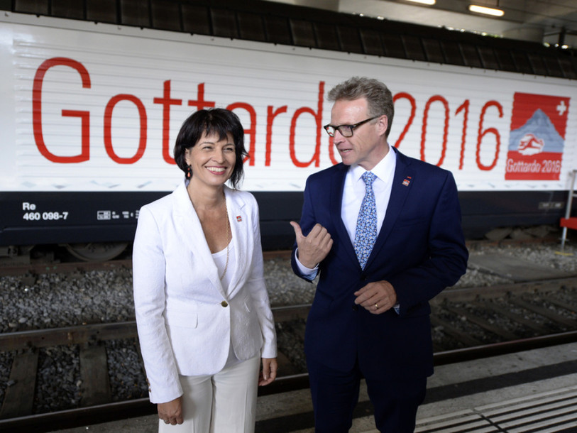 Le tunnel de base du Gothard sera inauguré dans un an