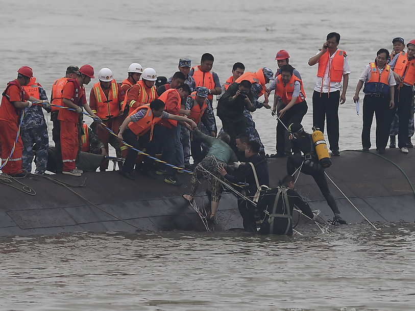 Le bilan du naufrage sur le Yangtsé en Chine désormais à 65 morts