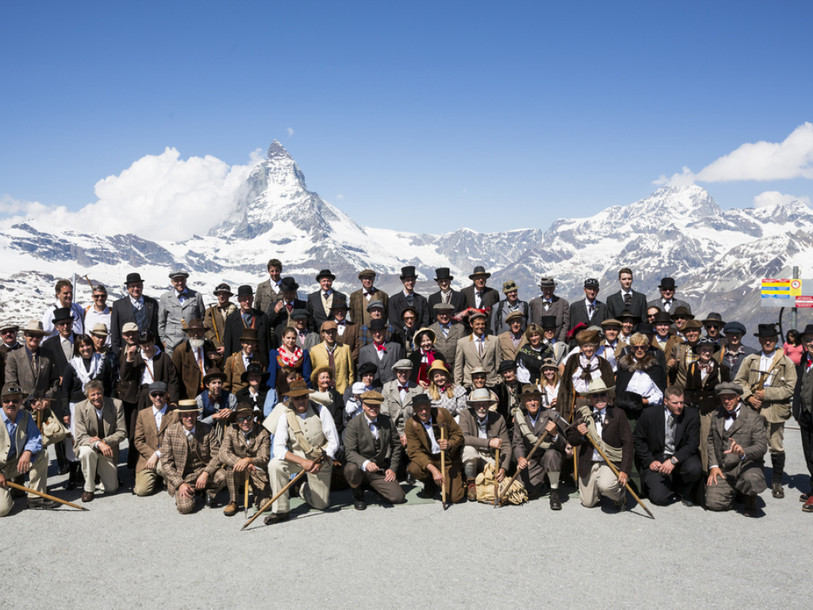 Les guides lancent les festivités des 150 ans du Cervin