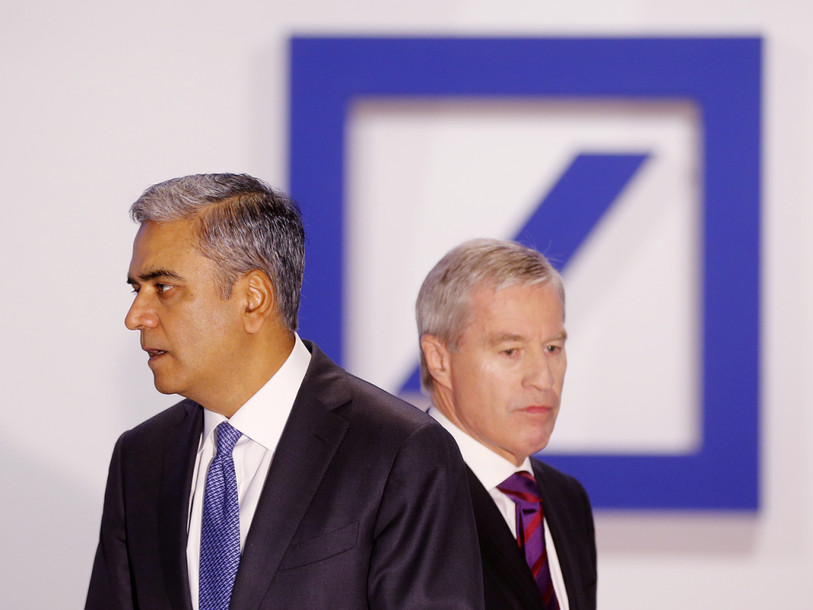 Les deux patrons de Deutsche Bank démissionnent