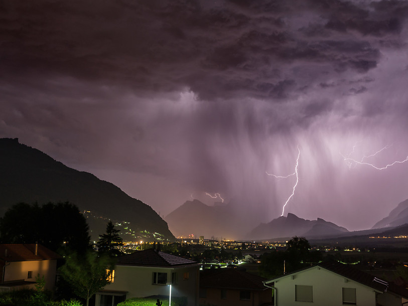 De fortes pluies s'abattent sur la Suisse alémanique