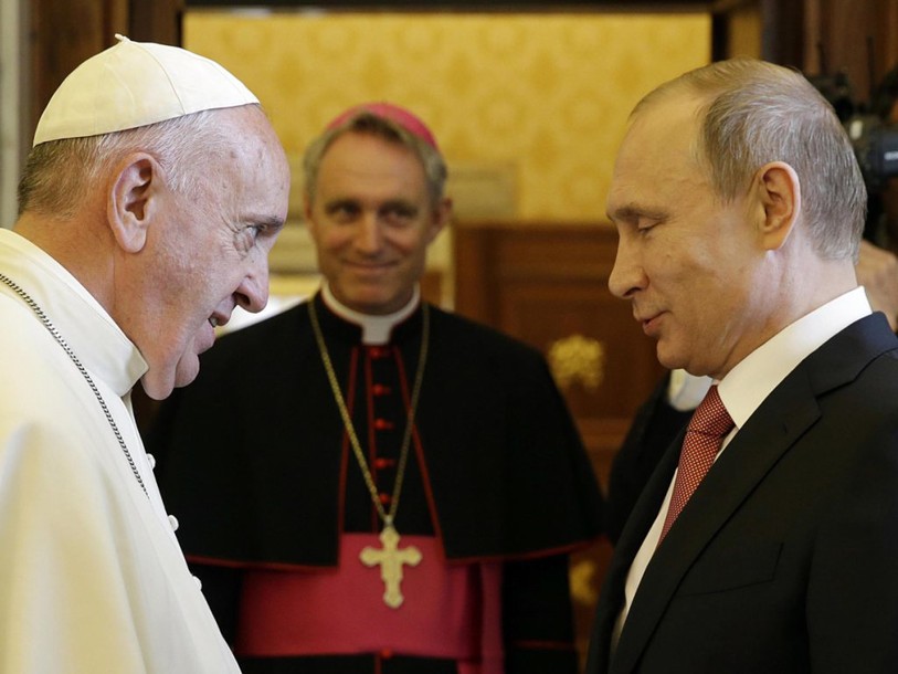 Ukraine: le pape demande à Poutine un 