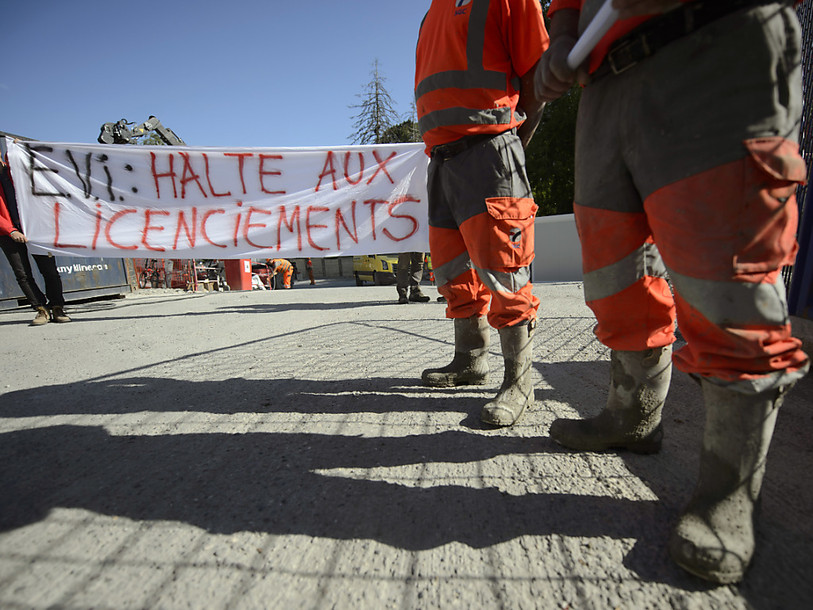 Unia dénonce un licenciement collectif sur le chantier du CEVA