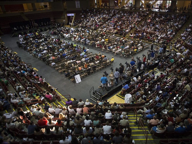 Tuerie de Charleston: hommage aux neuf victimes du tireur