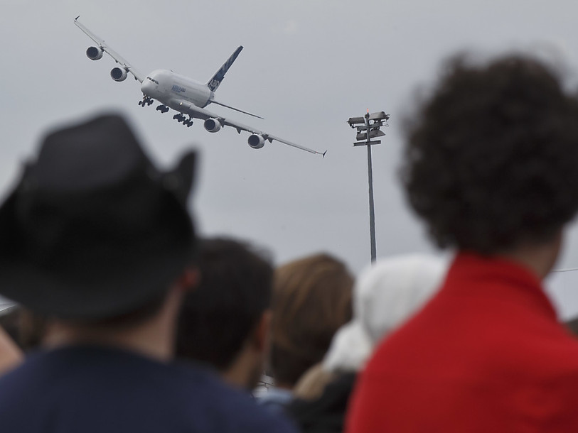 Record de fréquentation au Salon aéronautique du Bourget