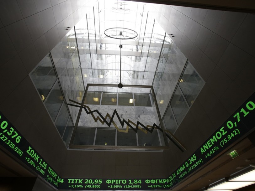 Bond de la Bourse d'Athènes dans l'attente d'un accord sur la Grèce