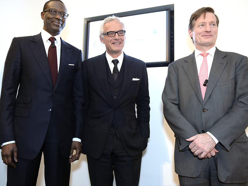 Première journée à la tête de Credit Suisse pour Tidjane Thiam