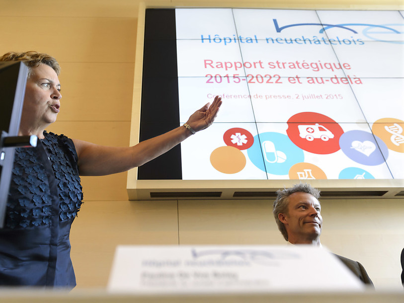 Répartition des missions hospitalières sur deux sites