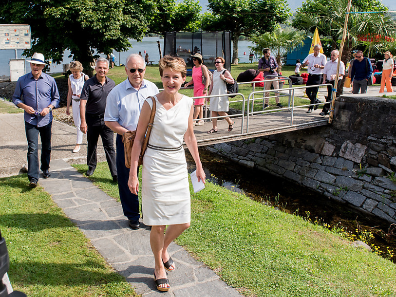 Balade en bateau et risotto au menu des sept sages au Tessin