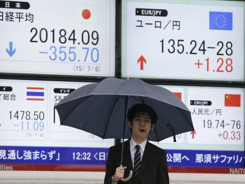 Les Bourses asiatiques orientées à la baisse après le non grec
