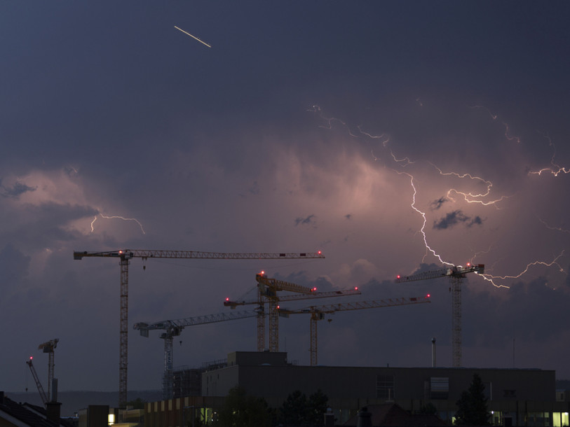 Orages et rafales se sont abattus sur une partie de la Suisse