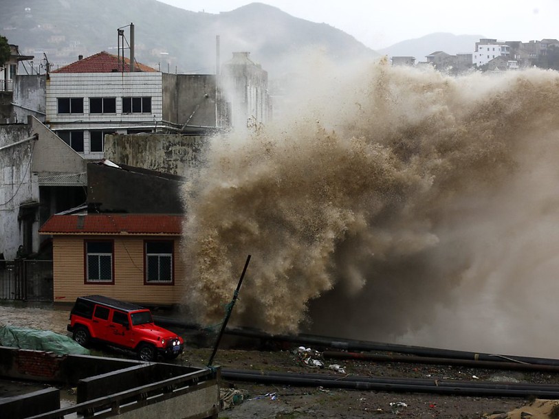 Un typhon arrive en Chine, plus d'un million de personnes évacuées