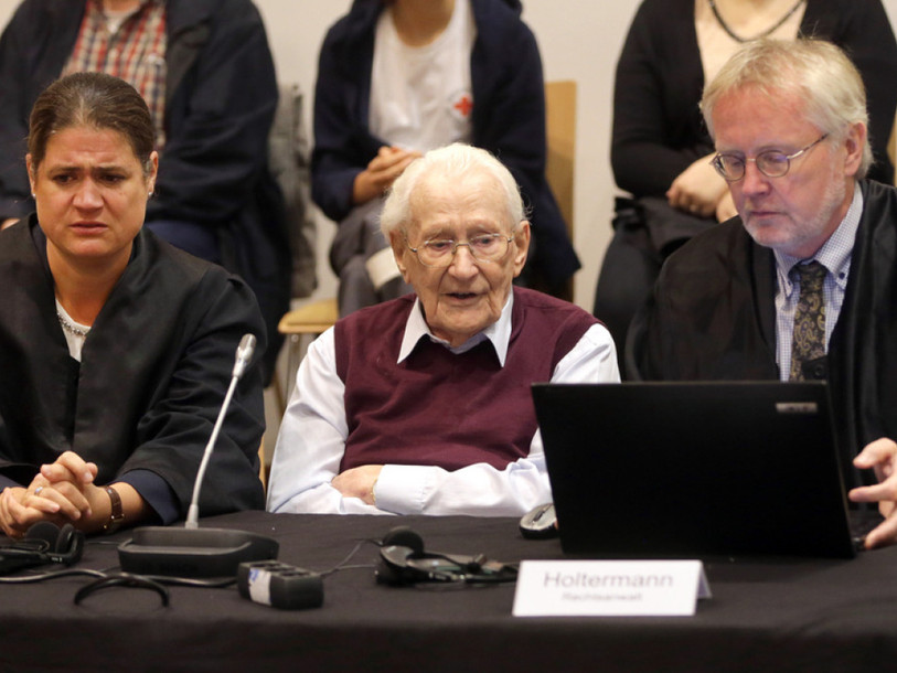 L'ancien comptable d'Auschwitz condamné à quatre ans de prison