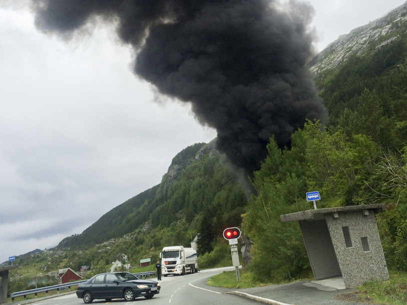 Aucun blessé dans une explosion survenue dans un tunnel en Norvège