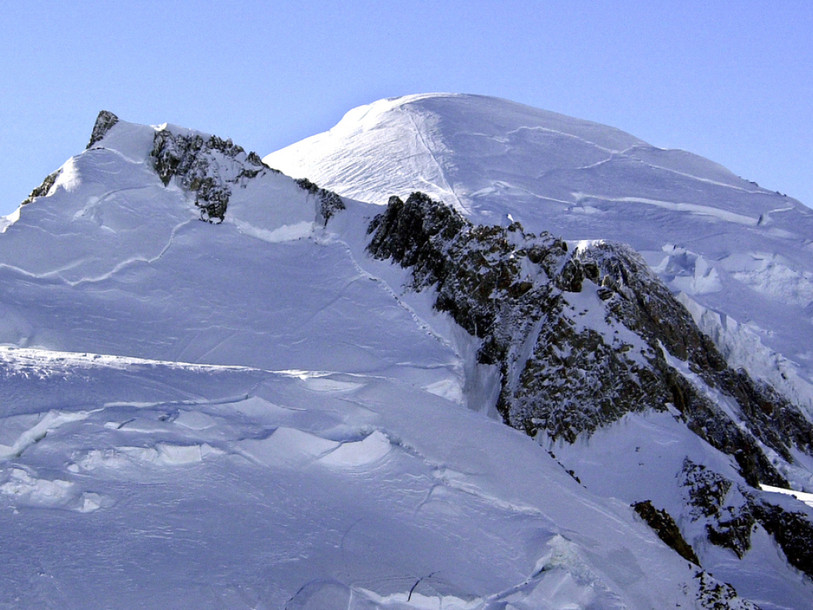 Alerte aux éboulements sur le Mont-Blanc