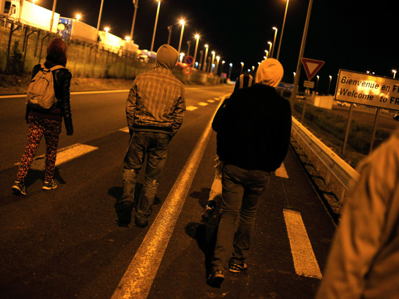 1500 migrants tentent de passer par le tunnel sous la Manche