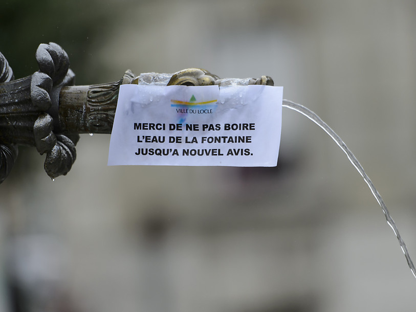L'eau du Locle est à nouveau propre à la consommation