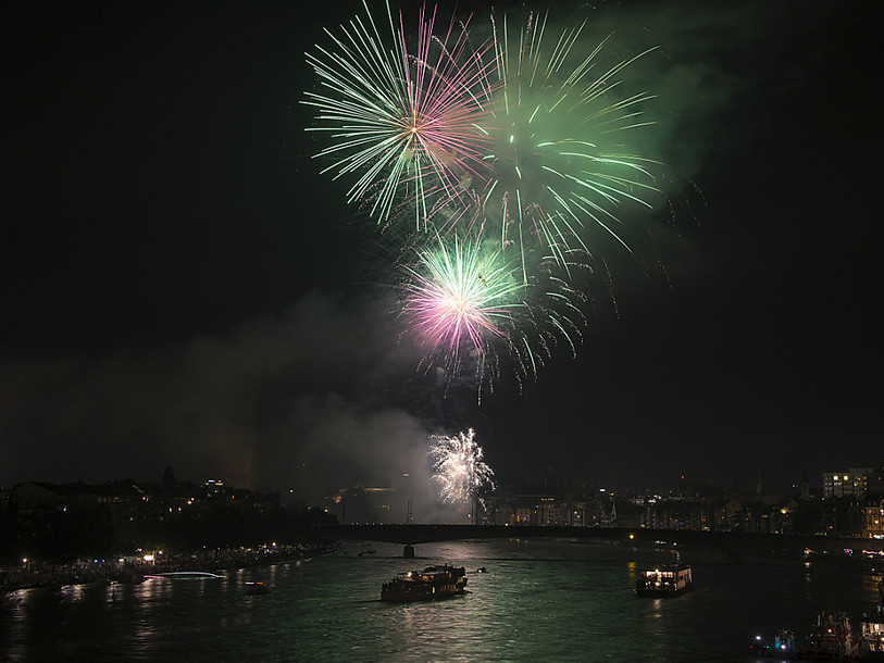 Un feu d'artifice de 25 minutes à Bâle pour la fête nationale