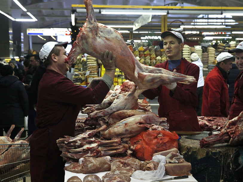 Arrivée et disparition des produits suisses sur les étals russes