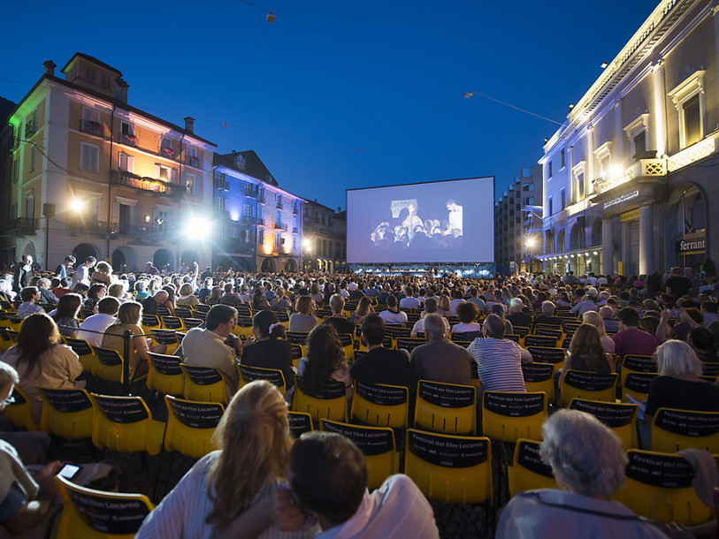 Des projections gratuites ont précédé le festival à Locarno