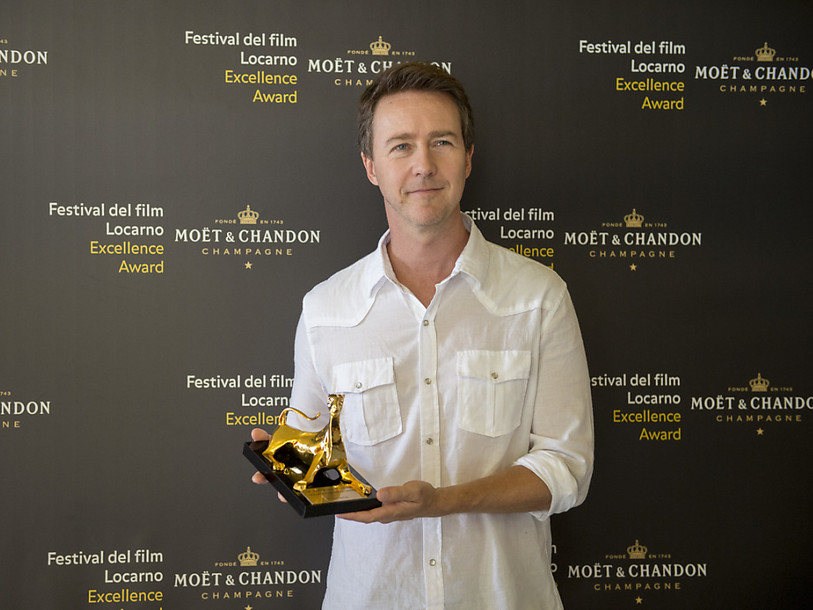 Edward Norton au 68e Festival international du film de Locarno