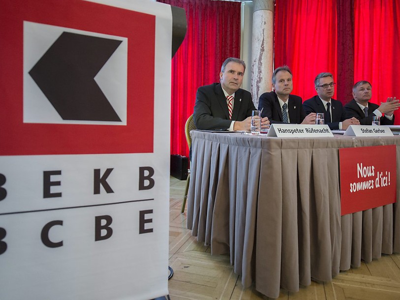 Bénéfice de 56,4 millions pour la Banque cantonale bernoise (BCBE)