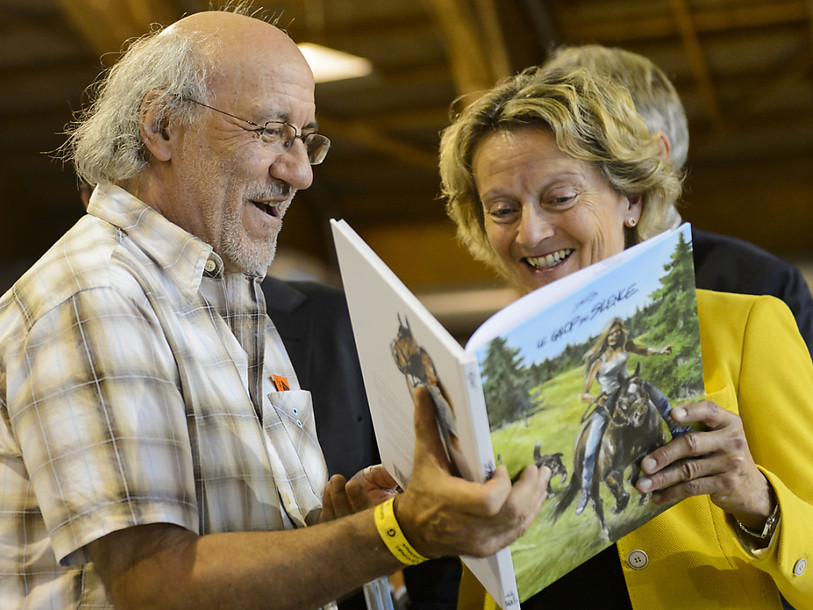 La pluie n'a pas perturbé la fête du cheval à Saignelégier