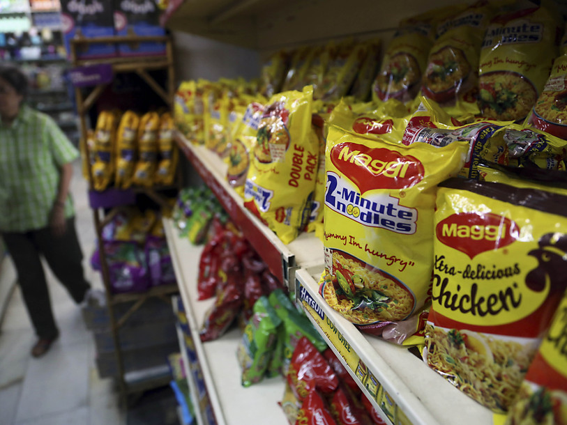 L'Inde réclame 90 millions d'euros à Nestlé à cause de ses nouilles