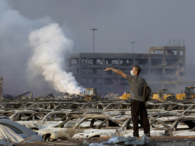 Explosions en Chine: indignation face au manque d'informations