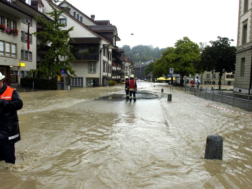 Le canton de Berne mieux protégé des inondations qu'en 2005