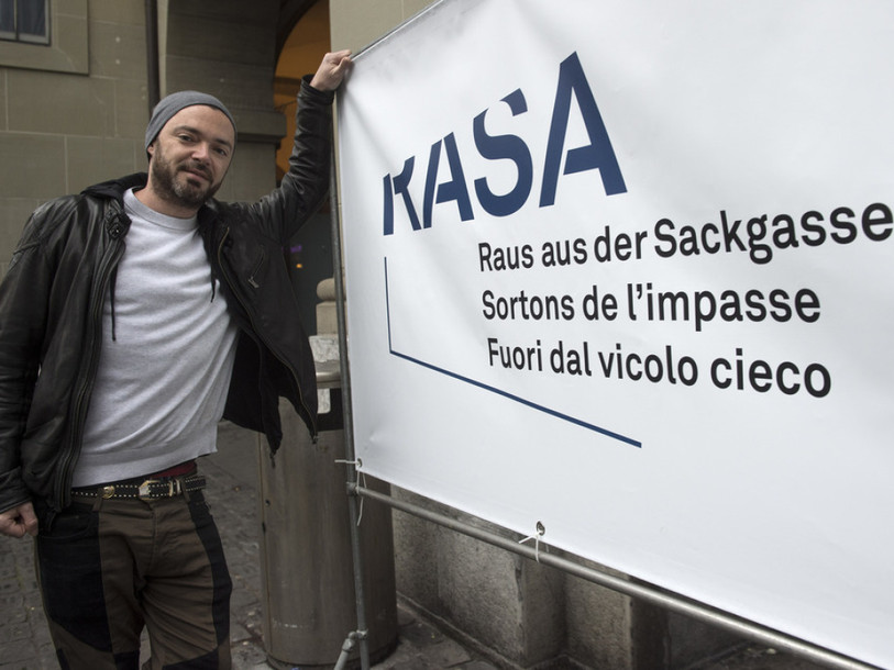 L'initiative RASA a récolté 100'000 signatures