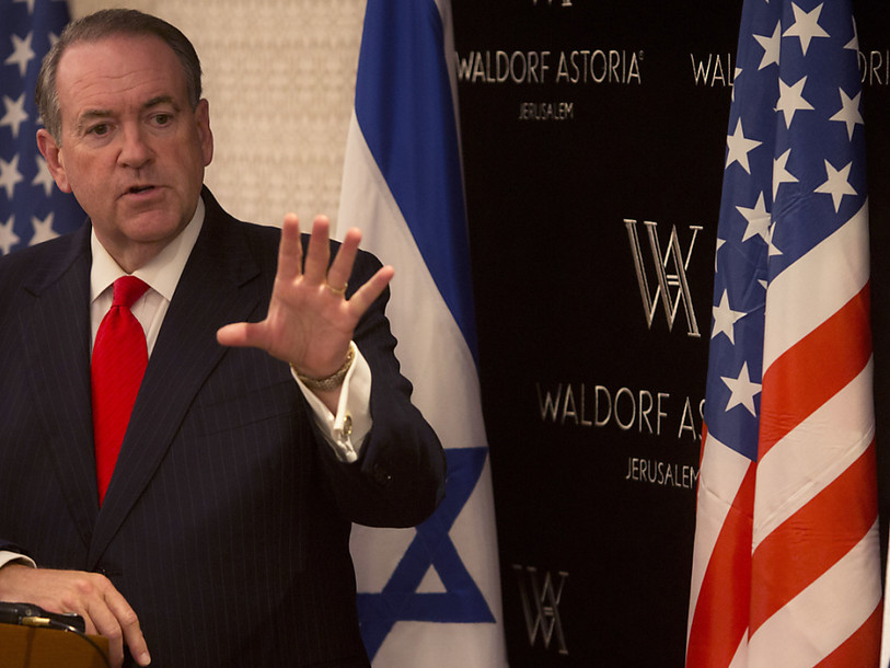 Huckabee dit à Jérusalem que la Cisjordanie n'est pas occupée