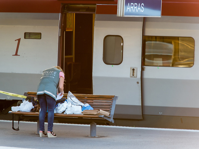 Tirs dans un train Amsterdam-Paris: deux blessés