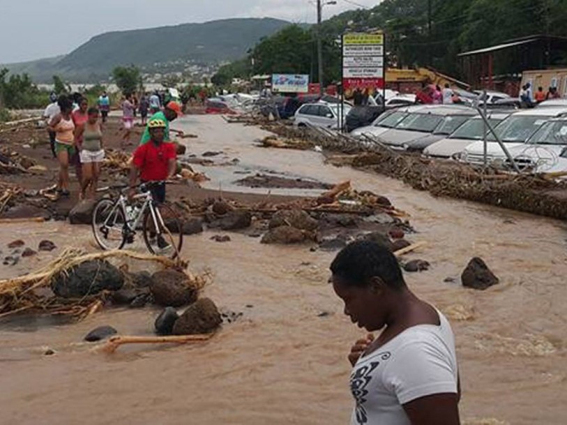 La tempête Erika fait des ravages dans les Caraïbes