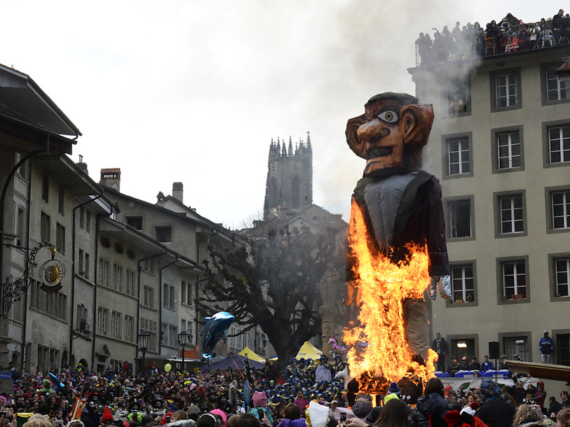 Menace sur le Carnaval des Bolzes à Fribourg en 2016