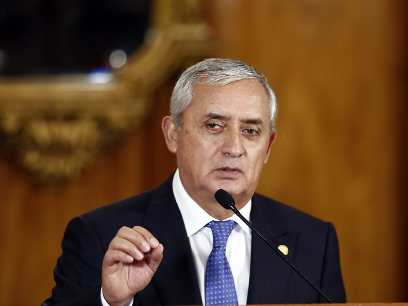 Accusé de corruption, le président du Guatemala démissionne