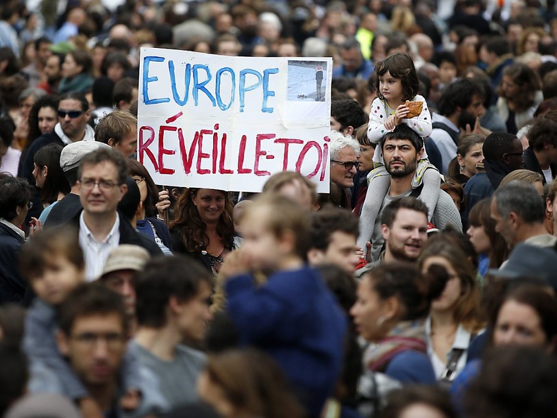 France: plus de 10'000 sympathisants dans la rue pour les réfugiés