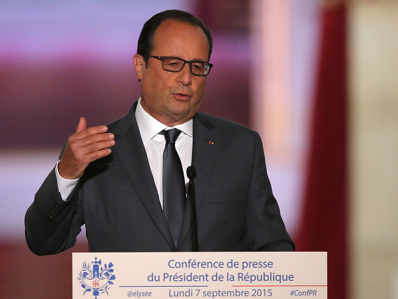 Hollande annonce l'accueil de 24 000 réfugiés