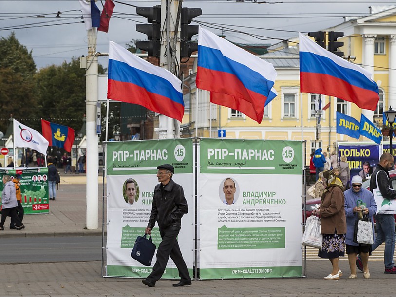 La Russie vote aux élections régionales, l'opposition marginalisée