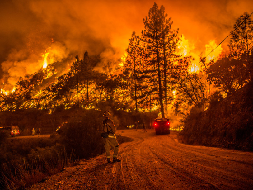 Incendie de forêt dans le nord de la Californie: un mort