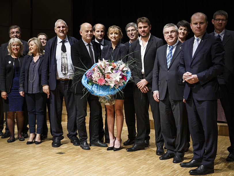 Timea Bacsinszky et Stan Wawrinka honorés par Lausanne et Vaud