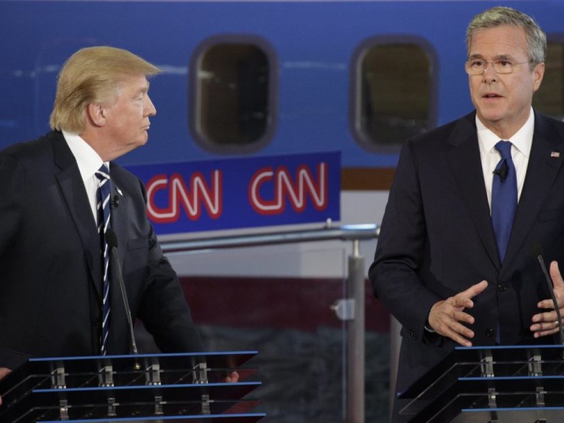 Au deuxième débat des primaires républicaines, tous contre Trump