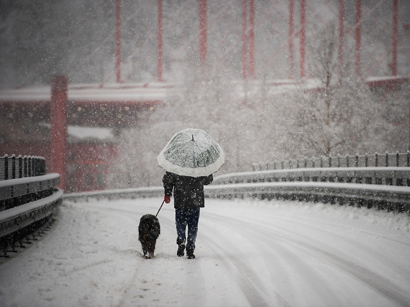 Près de 10 centimètres de neige dans les Grisons